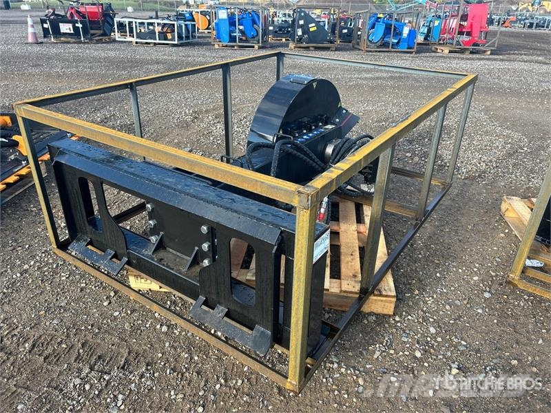  Top Cat Cat ECSSSTG200 3 in Skid Steer Stump Grind Power harrows and rototillers