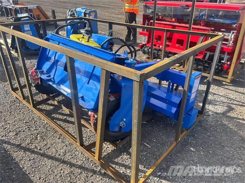  Top Cat Cat SSSCR72 72 in Skid Steer Power Rake مكابس وميبسات التبن