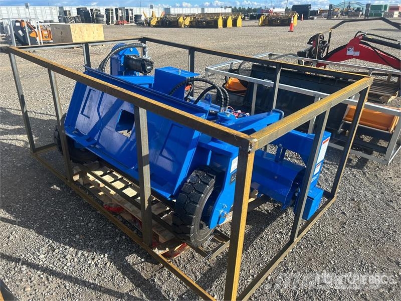  Top Cat Cat SSSCR72 72 in Skid Steer Power Rake مكابس وميبسات التبن