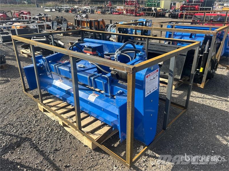  Top Cat Cat SSSCR72 72 in Skid Steer Power Rake مكابس وميبسات التبن