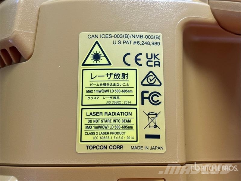 Topcon RL-H5B Rotary Laser Level (Unused) Instrumenten, meet- en automatiseringsapparatuur