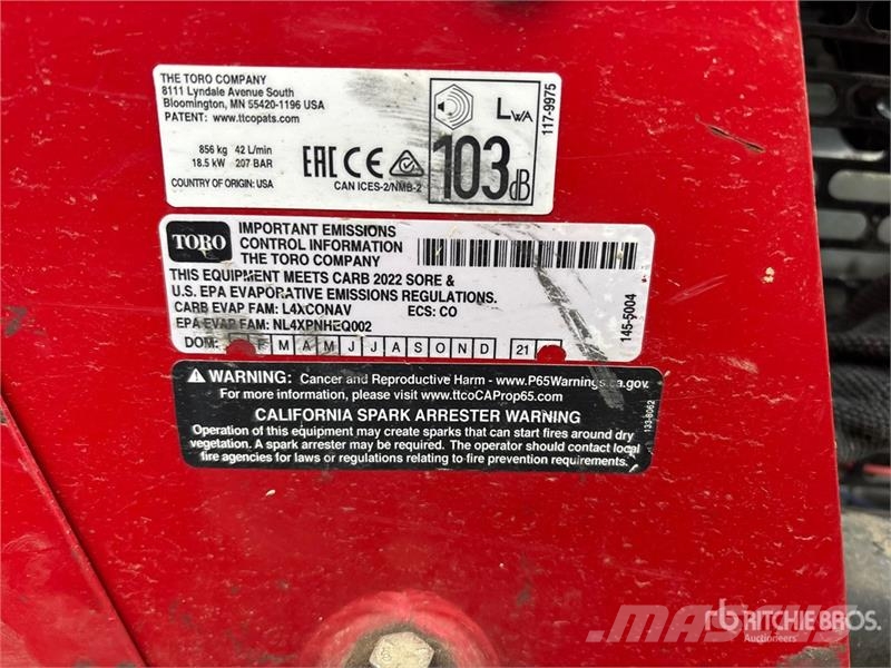 Toro Dingo TX427 Skid steer loaders