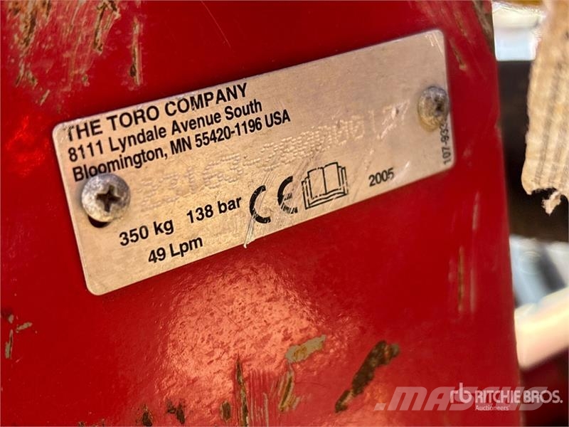 Toro Mini Skid Steer Excavator Attachment مكونات أخرى