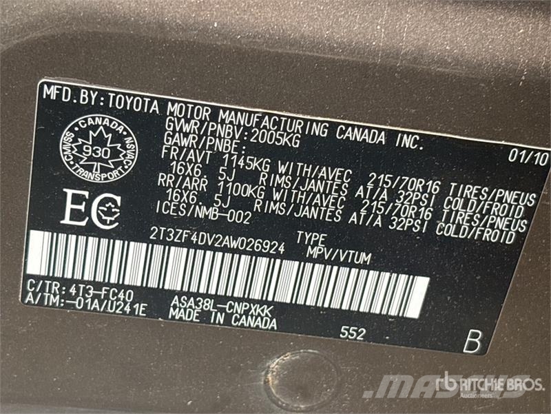 Toyota RAV4 2WD SUV Coches