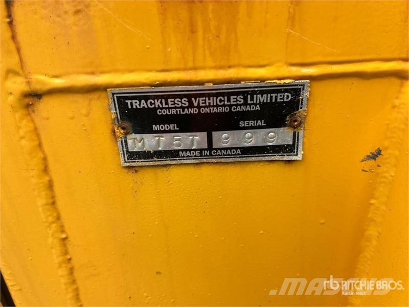 Trackless MT5T Ostale komponente za građevinarstvo