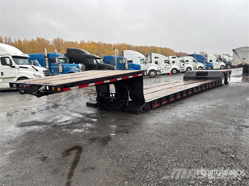 Trail King T/A Removable Gooseneck Lowboy Trailer Mažų aukščių krautuvai