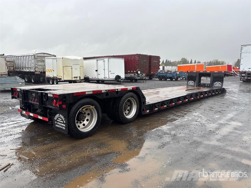 Trail King T/A Removable Gooseneck Lowboy Trailer Mažų aukščių krautuvai