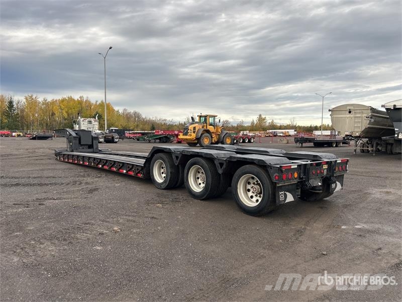 Trail King TK1 Tri/A Removable Gooseneck Lowboy Trailer Низькорамні причепи