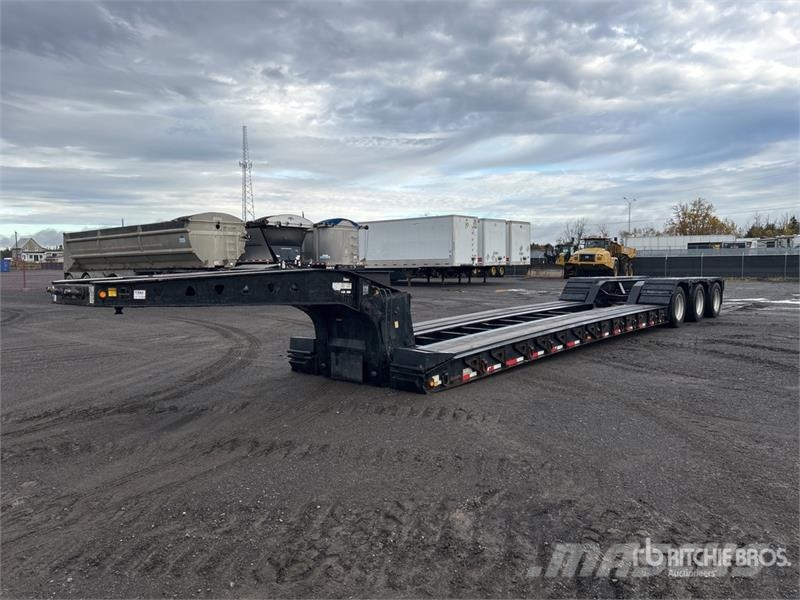 Trail King TK1 Tri/A Removable Gooseneck Lowboy Trailer Низькорамні причепи