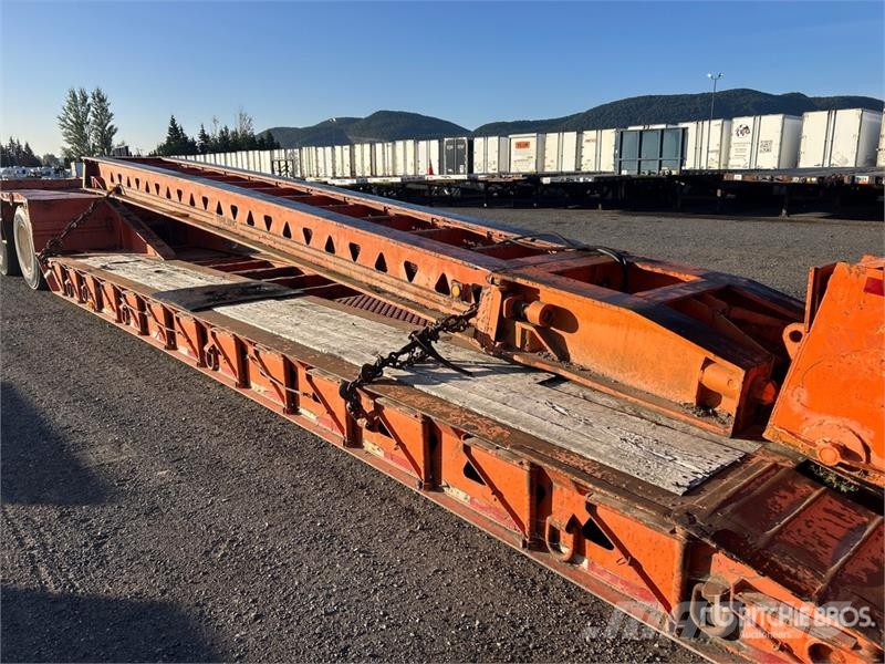 Trail King TK100HDG Tri/A Lowboy Trailer Nizki nakladalci