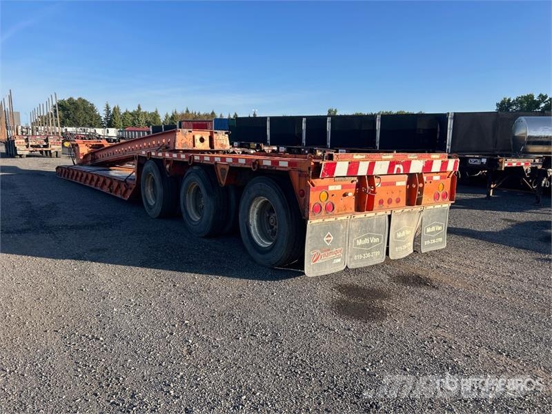 Trail King TK100HDG Tri/A Lowboy Trailer Nizki nakladalci
