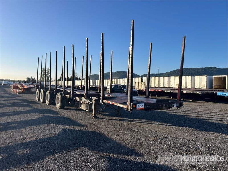  Trailex S484A 48 ft Quad/A Log Trailer Rimorchi trasporto legname