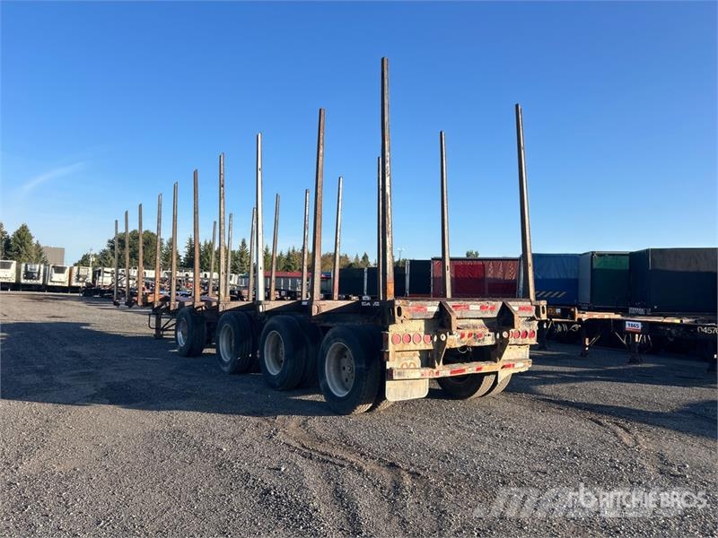  Trailex S484A 48 ft Quad/A Log Trailer Rimorchi trasporto legname