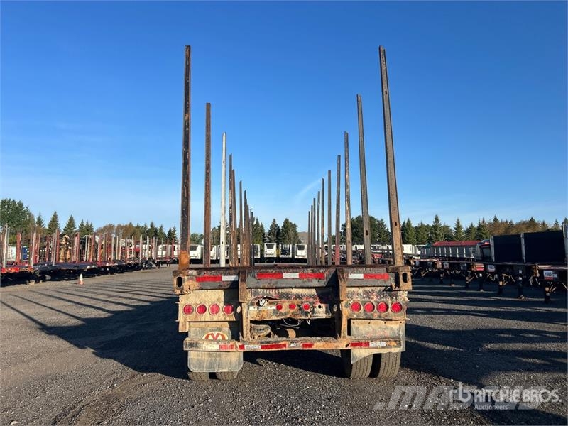  Trailex S484A 48 ft Quad/A Log Trailer Rimorchi trasporto legname