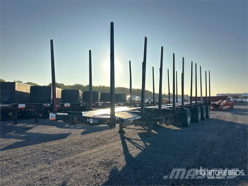  Trailex S484A 48 ft Quad/A Log Trailer Rimorchi trasporto legname