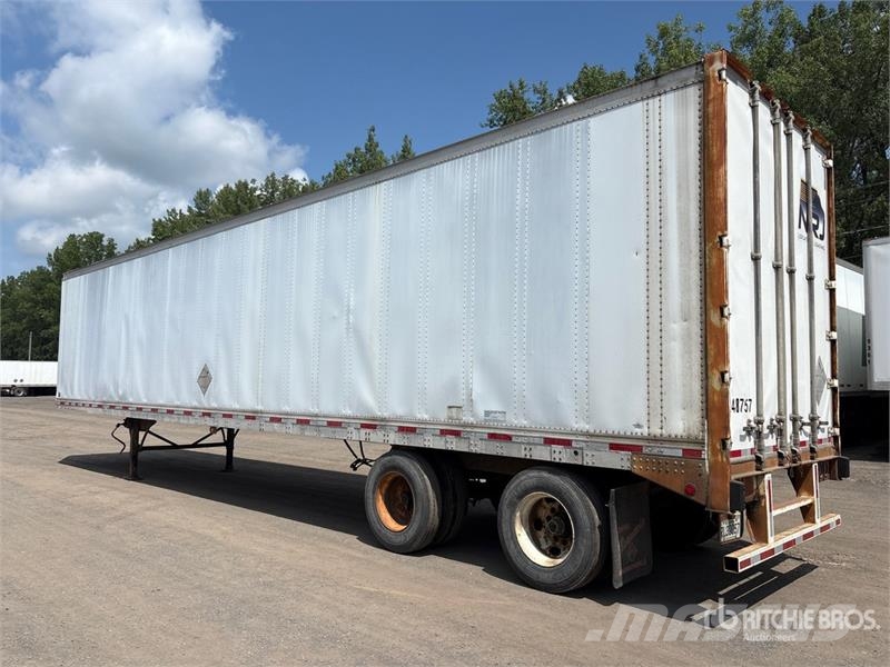 Trailmobile 48 ft x 102 in T/A Van Trailer مقطورات ذات هيكل صندوقي