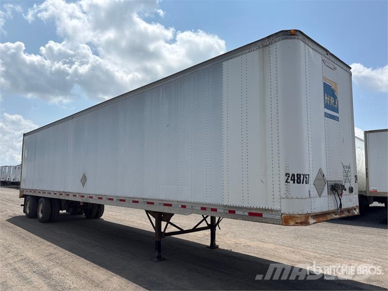 Trailmobile 48 ft x 102 in T/A Van Trailer مقطورات ذات هيكل صندوقي
