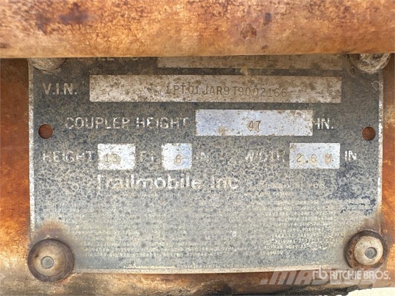 Trailmobile 48 ft x 102 in T/A Van Trailer مقطورات ذات هيكل صندوقي