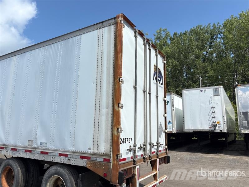 Trailmobile 48 ft x 102 in T/A Van Trailer مقطورات ذات هيكل صندوقي