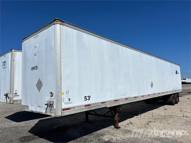 Trailmobile 53 ft x 102 in T/A Van Trailer مقطورات ذات هيكل صندوقي