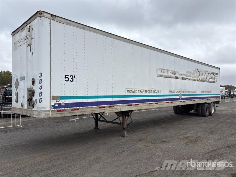 Trailmobile 53 ft x 102 in T/A Van Trailer Причепи-фургони