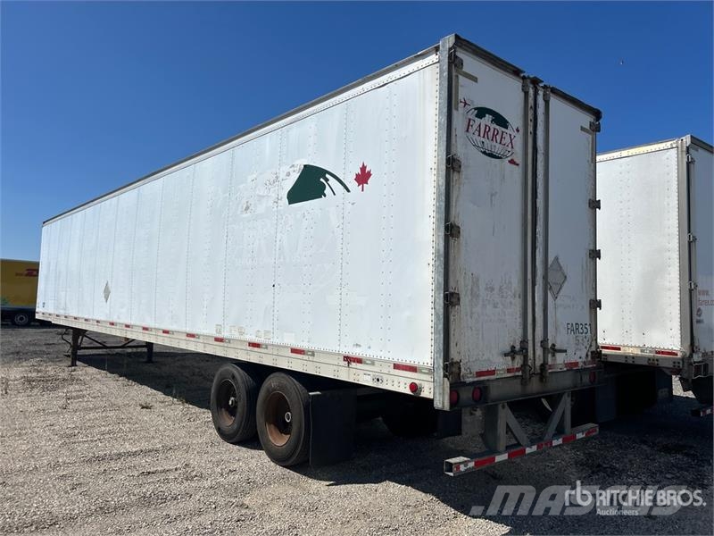 Trailmobile 53 ft x 102 in T/A Van Trailer مقطورات ذات هيكل صندوقي