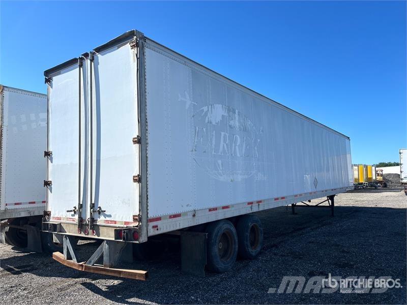 Trailmobile 53 ft x 102 in T/A Van Trailer Rimorchi cassonati