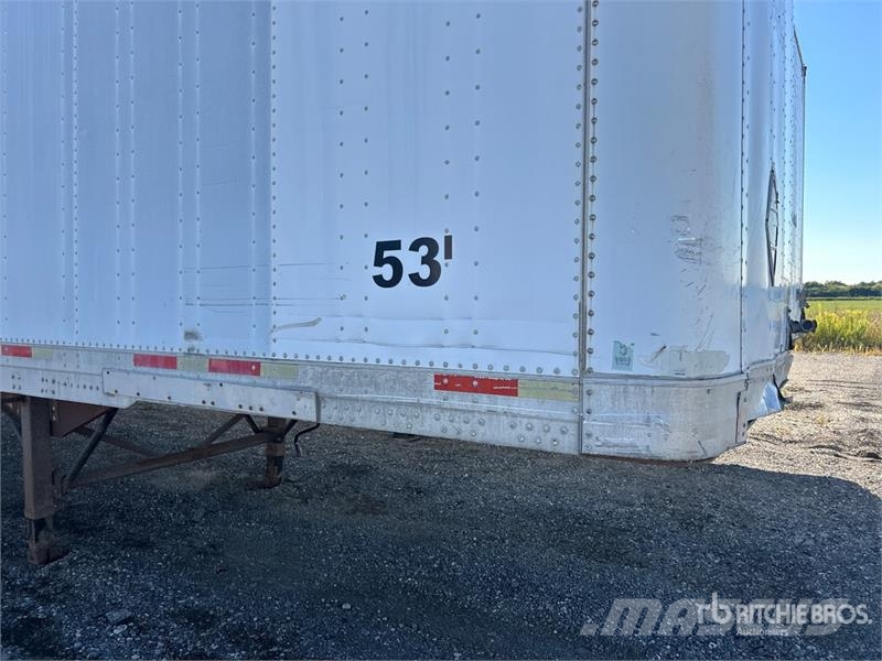 Trailmobile 53 ft x 102 in T/A Van Trailer Rimorchi cassonati