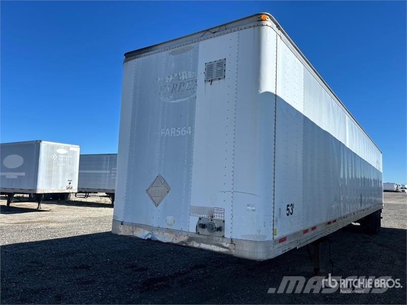 Trailmobile 53 ft x 102 in T/A Van Trailer Rimorchi cassonati