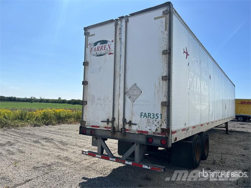 Trailmobile 53 ft x 102 in T/A Van Trailer مقطورات ذات هيكل صندوقي
