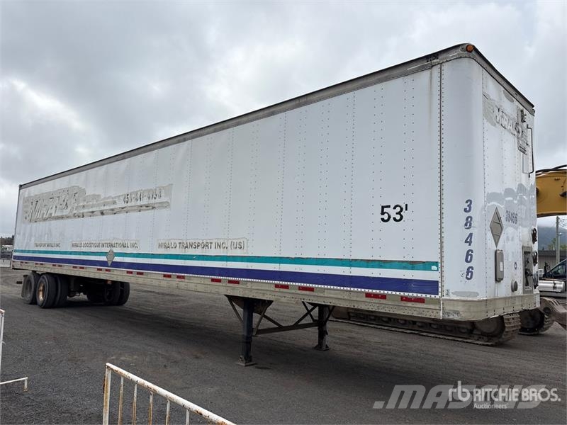 Trailmobile 53 ft x 102 in T/A Van Trailer Причепи-фургони