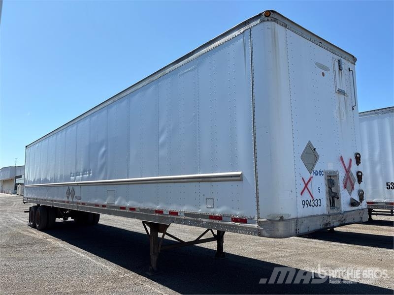 Trailmobile 53 ft x 102 in T/A Van Trailer Cajas de remolque