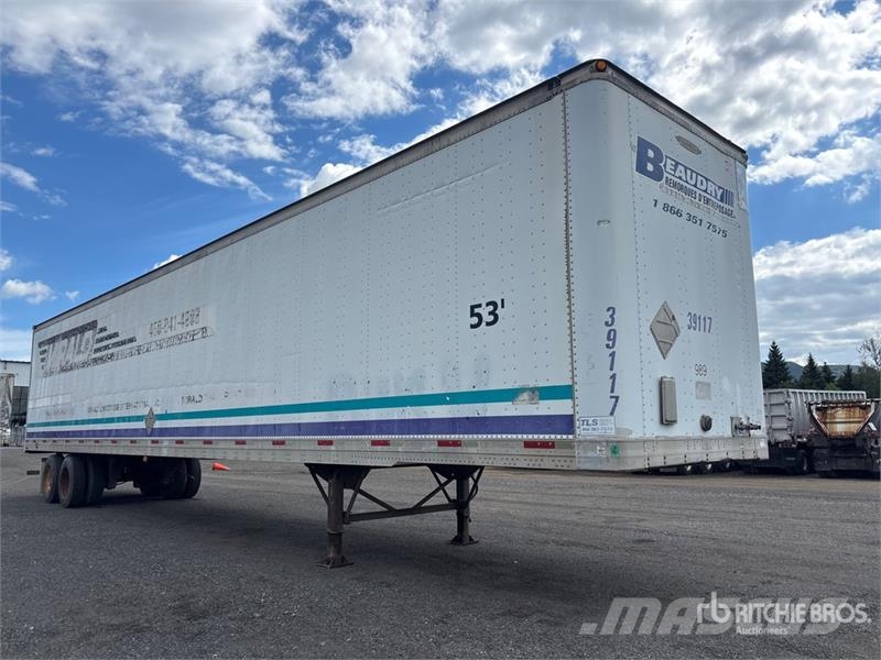 Trailmobile 53 ft x 102 in T/A Van Trailer Прицепы-фургоны