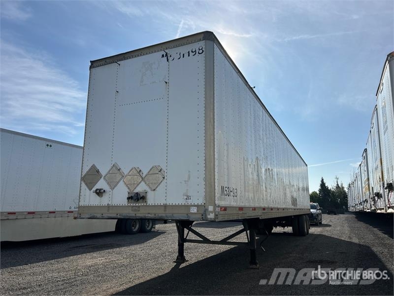 Trailmobile 53 ft x 102 in T/A Van Trailer Prikolice zabojniki