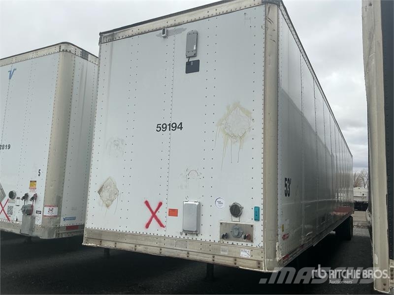 Trailmobile 53 ft x 102 in T/A Van Trailer Furgons