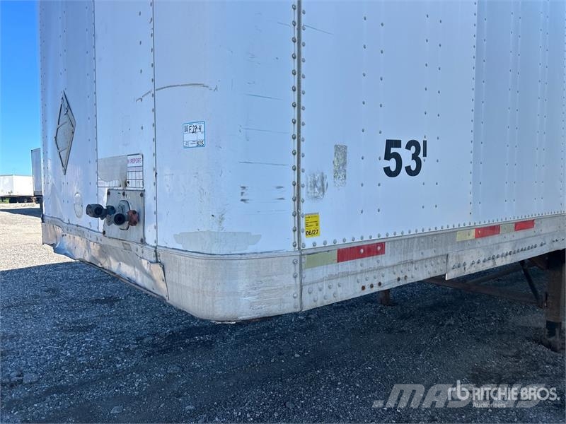 Trailmobile 53 ft x 102 in T/A Van Trailer Rimorchi cassonati
