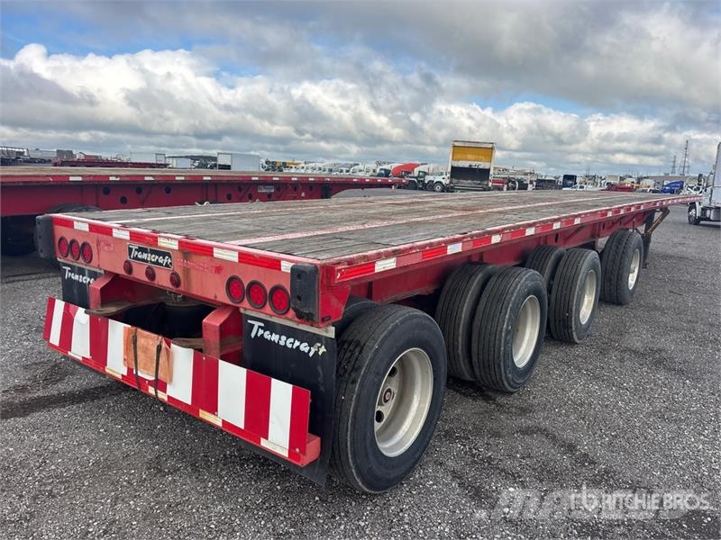 Transcraft 48 ft Quad/A Flatbed Trailer Prikolice platforme/otvoreni sanduk