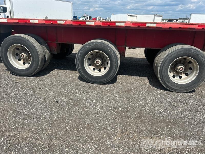 Transcraft 48 ft Quad/A Flatbed Trailer Prikolice platforme/otvoreni sanduk