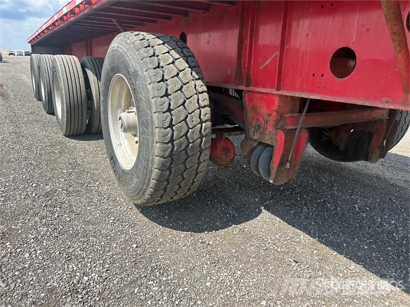 Transcraft 48 ft Quad/A Flatbed Trailer Prikolice platforme/otvoreni sanduk