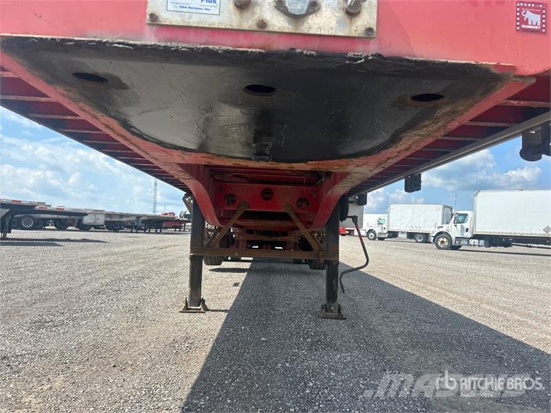 Transcraft 48 ft Quad/A Flatbed Trailer Prikolice platforme/otvoreni sanduk