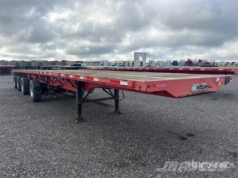 Transcraft 48 ft Quad/A Flatbed Trailer Prikolice platforme/otvoreni sanduk