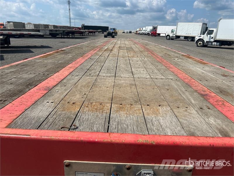 Transcraft 48 ft Quad/A Flatbed Trailer Prikolice platforme/otvoreni sanduk