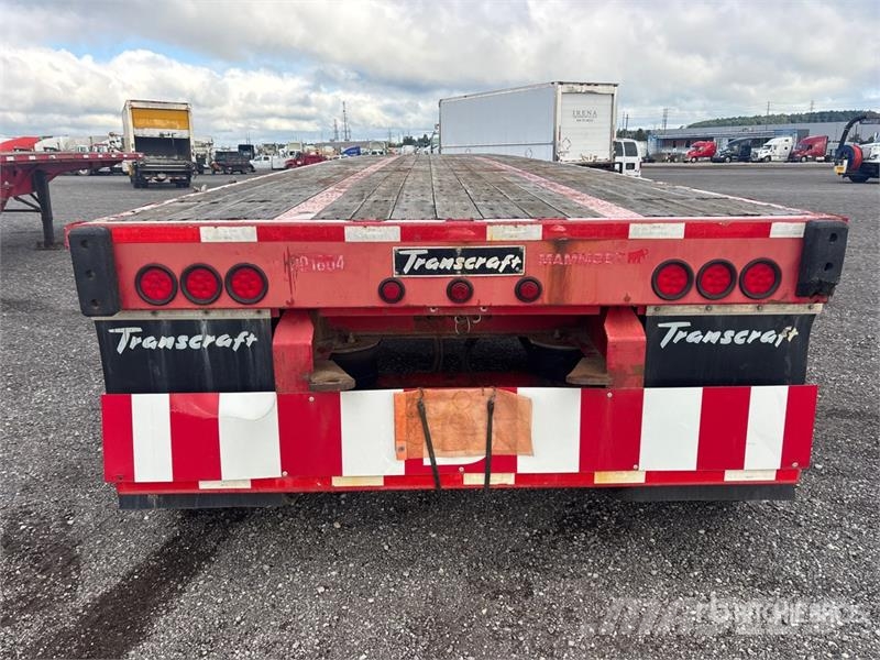 Transcraft 48 ft Quad/A Flatbed Trailer Prikolice platforme/otvoreni sanduk