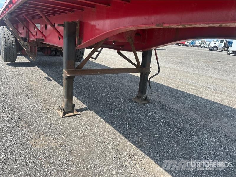 Transcraft 48 ft Quad/A Flatbed Trailer Prikolice platforme/otvoreni sanduk