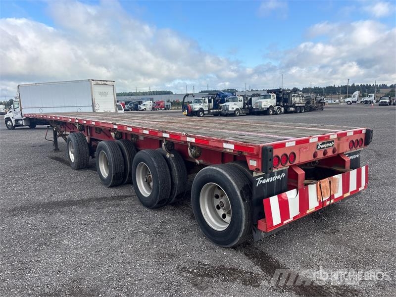 Transcraft 48 ft Quad/A Flatbed Trailer Prikolice platforme/otvoreni sanduk