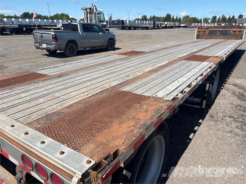 Transcraft 48 ft T/A Spread Axle Step Deck Trailer Low loaders