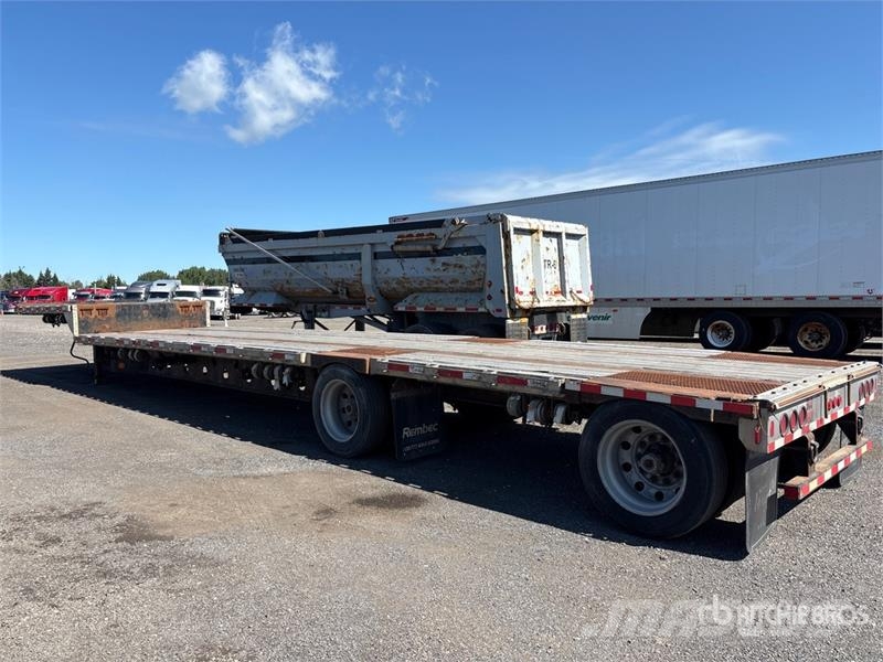 Transcraft 48 ft T/A Spread Axle Step Deck Trailer Low loaders