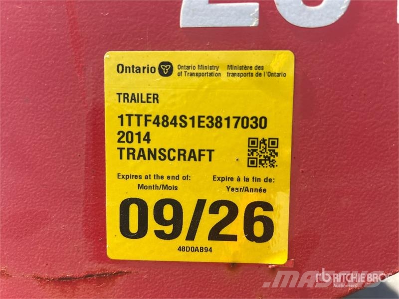 Transcraft 48X102 Prikolice platforme/otvoreni sanduk