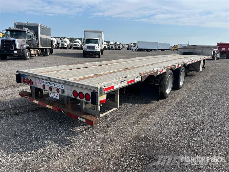 Transcraft 53 ft T/A Step Deck Trailer Low loaders
