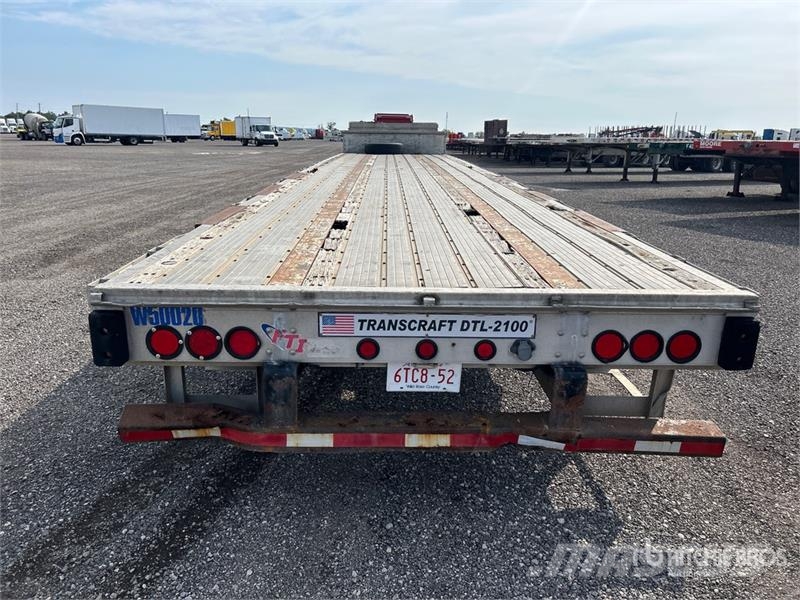 Transcraft 53 ft T/A Step Deck Trailer Low loaders